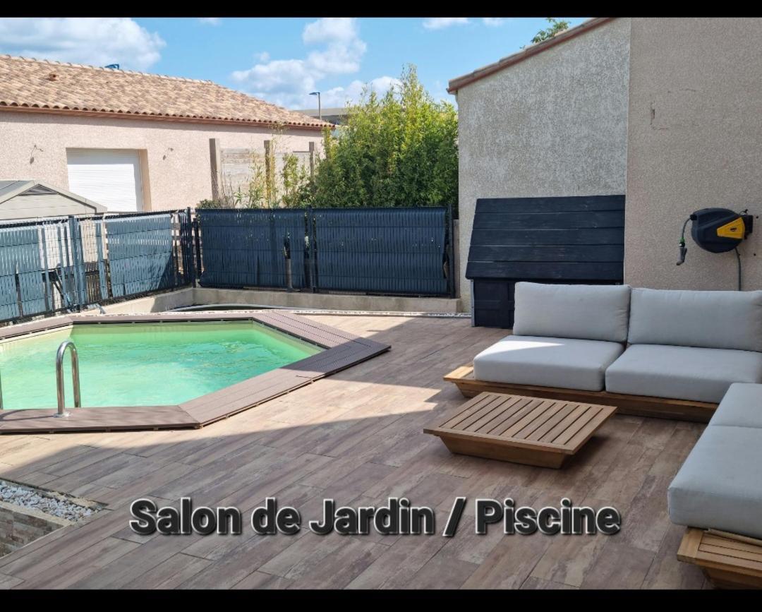 Maison 8 Couchages Clim, Plage A Pied, Petite Piscine Port-la-Nouvelle Eksteriør billede