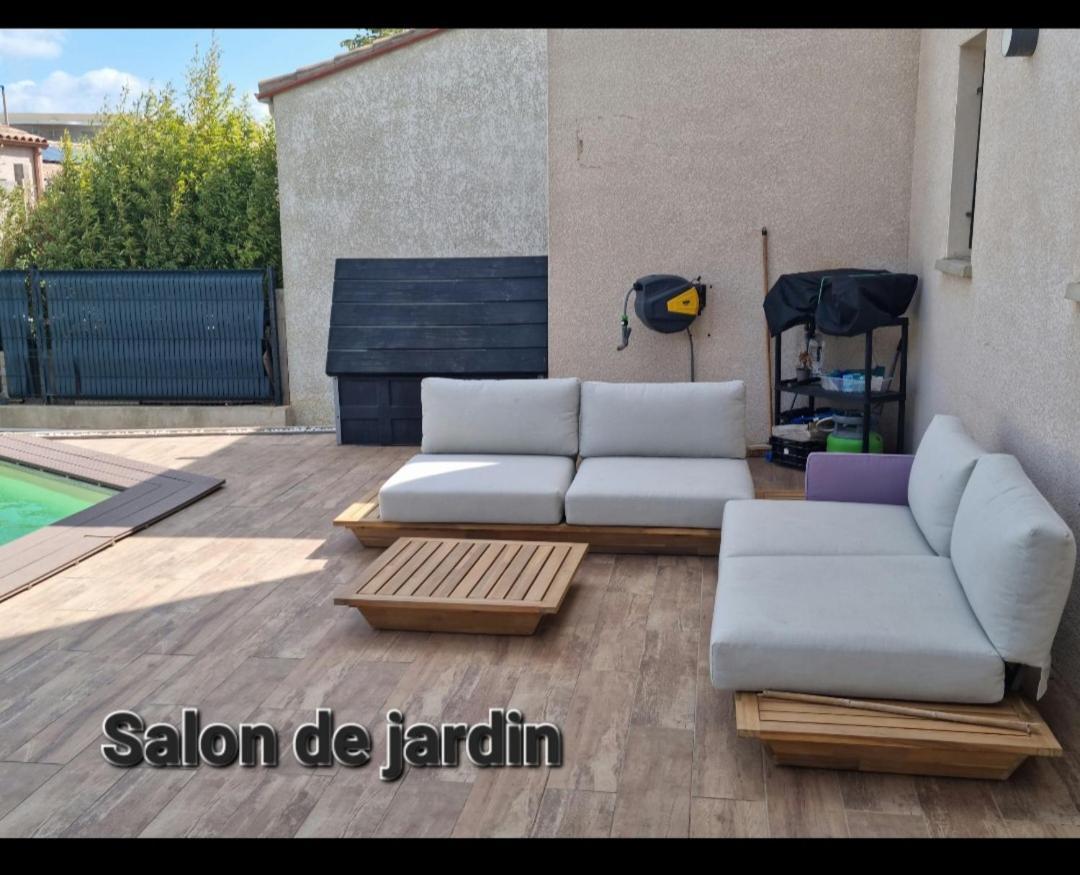 Maison 8 Couchages Clim, Plage A Pied, Petite Piscine Port-la-Nouvelle Eksteriør billede